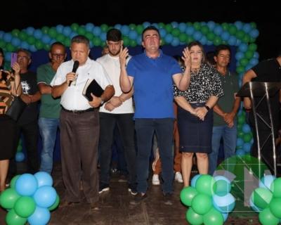 Asfalto na estrada da Bela Vista - zona Rural