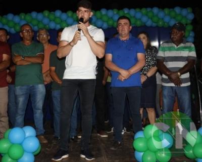 Asfalto na estrada da Bela Vista - zona Rural