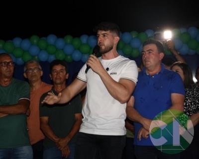 Asfalto na estrada da Bela Vista - zona Rural