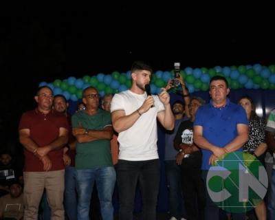 Asfalto na estrada da Bela Vista - zona Rural