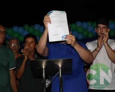 Asfalto na estrada da Bela Vista - zona Rural