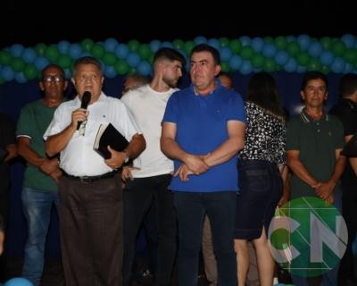 Asfalto na estrada da Bela Vista - zona Rural