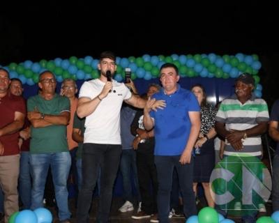 Asfalto na estrada da Bela Vista - zona Rural