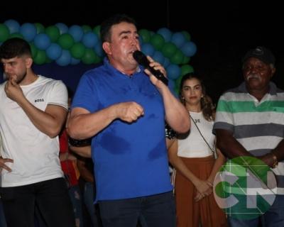 Asfalto na estrada da Bela Vista - zona Rural