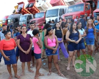 Asfalto na estrada da Bela Vista - zona Rural