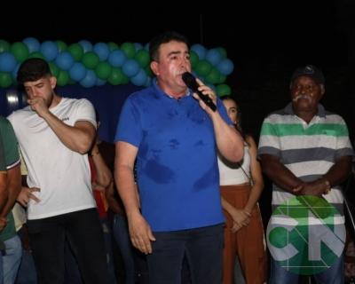 Asfalto na estrada da Bela Vista - zona Rural