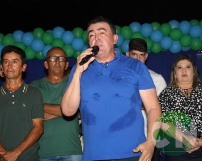 Asfalto na estrada da Bela Vista - zona Rural