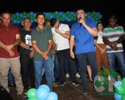 Asfalto na estrada da Bela Vista - zona Rural