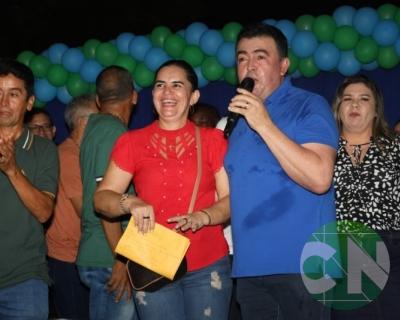 Asfalto na estrada da Bela Vista - zona Rural