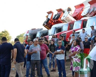 Asfalto na estrada da Bela Vista - zona Rural