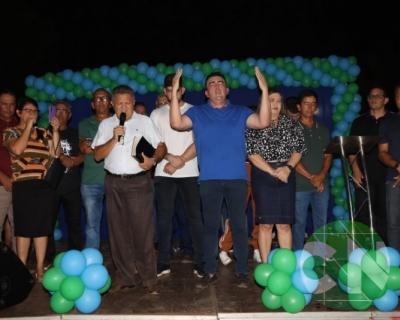 Asfalto na estrada da Bela Vista - zona Rural