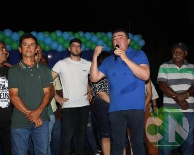 Asfalto na estrada da Bela Vista - zona Rural