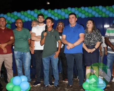 Asfalto na estrada da Bela Vista - zona Rural