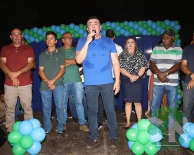 Asfalto na estrada da Bela Vista - zona Rural