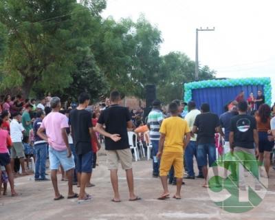 Asfalto na estrada da Bela Vista - zona Rural