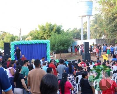 Asfalto na estrada da Bela Vista - zona Rural