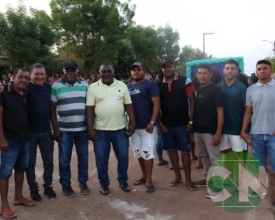 Asfalto na estrada da Bela Vista - zona Rural