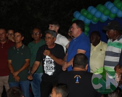 Asfalto na estrada da Bela Vista - zona Rural