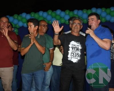 Asfalto na estrada da Bela Vista - zona Rural