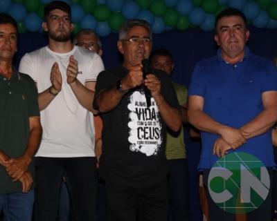 Asfalto na estrada da Bela Vista - zona Rural