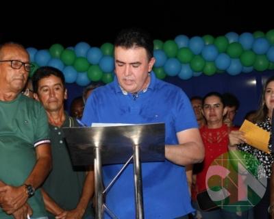 Asfalto na estrada da Bela Vista - zona Rural