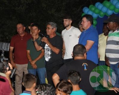 Asfalto na estrada da Bela Vista - zona Rural