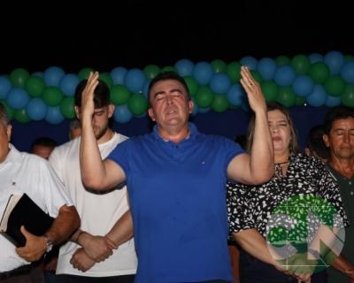 Asfalto na estrada da Bela Vista - zona Rural