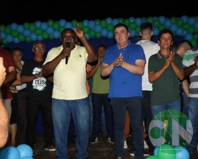 Asfalto na estrada da Bela Vista - zona Rural