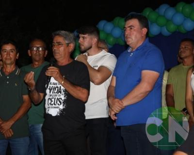 Asfalto na estrada da Bela Vista - zona Rural