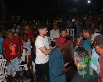 Asfalto na estrada da Bela Vista - zona Rural