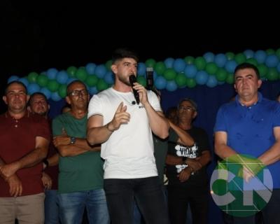 Asfalto na estrada da Bela Vista - zona Rural