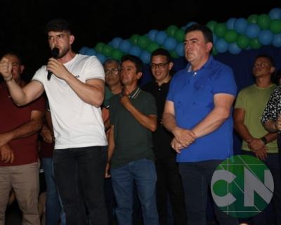 Asfalto na estrada da Bela Vista - zona Rural