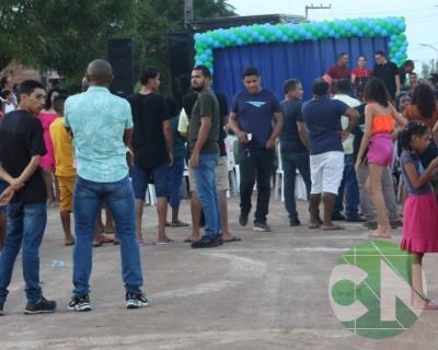 Asfalto na estrada da Bela Vista - zona Rural