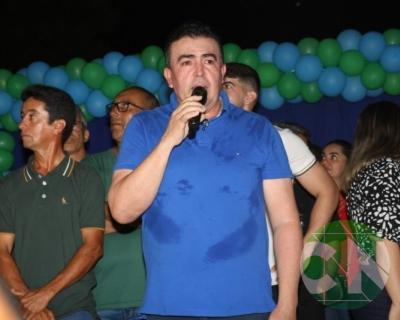 Asfalto na estrada da Bela Vista - zona Rural