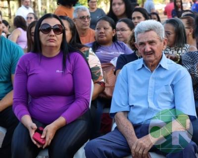 Asfalto na estrada da Bela Vista - zona Rural