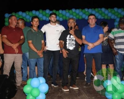 Asfalto na estrada da Bela Vista - zona Rural