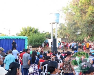 Asfalto na estrada da Bela Vista - zona Rural