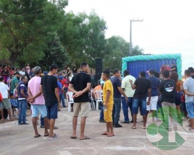 Asfalto na estrada da Bela Vista - zona Rural