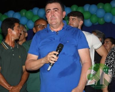 Asfalto na estrada da Bela Vista - zona Rural