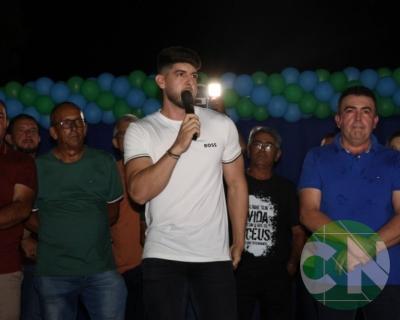 Asfalto na estrada da Bela Vista - zona Rural