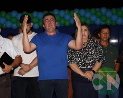 Asfalto na estrada da Bela Vista - zona Rural