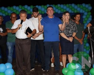 Asfalto na estrada da Bela Vista - zona Rural