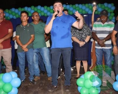 Asfalto na estrada da Bela Vista - zona Rural