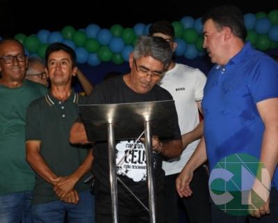 Asfalto na estrada da Bela Vista - zona Rural