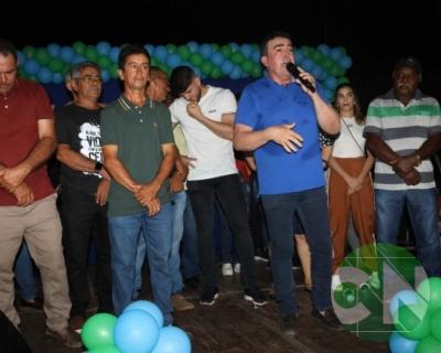 Asfalto na estrada da Bela Vista - zona Rural