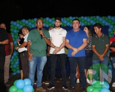 Asfalto na estrada da Bela Vista - zona Rural