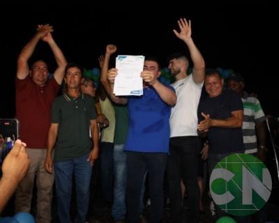 Asfalto na estrada da Bela Vista - zona Rural