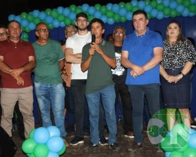 Asfalto na estrada da Bela Vista - zona Rural