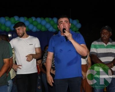 Asfalto na estrada da Bela Vista - zona Rural