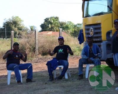 Asfalto na estrada da Bela Vista - zona Rural